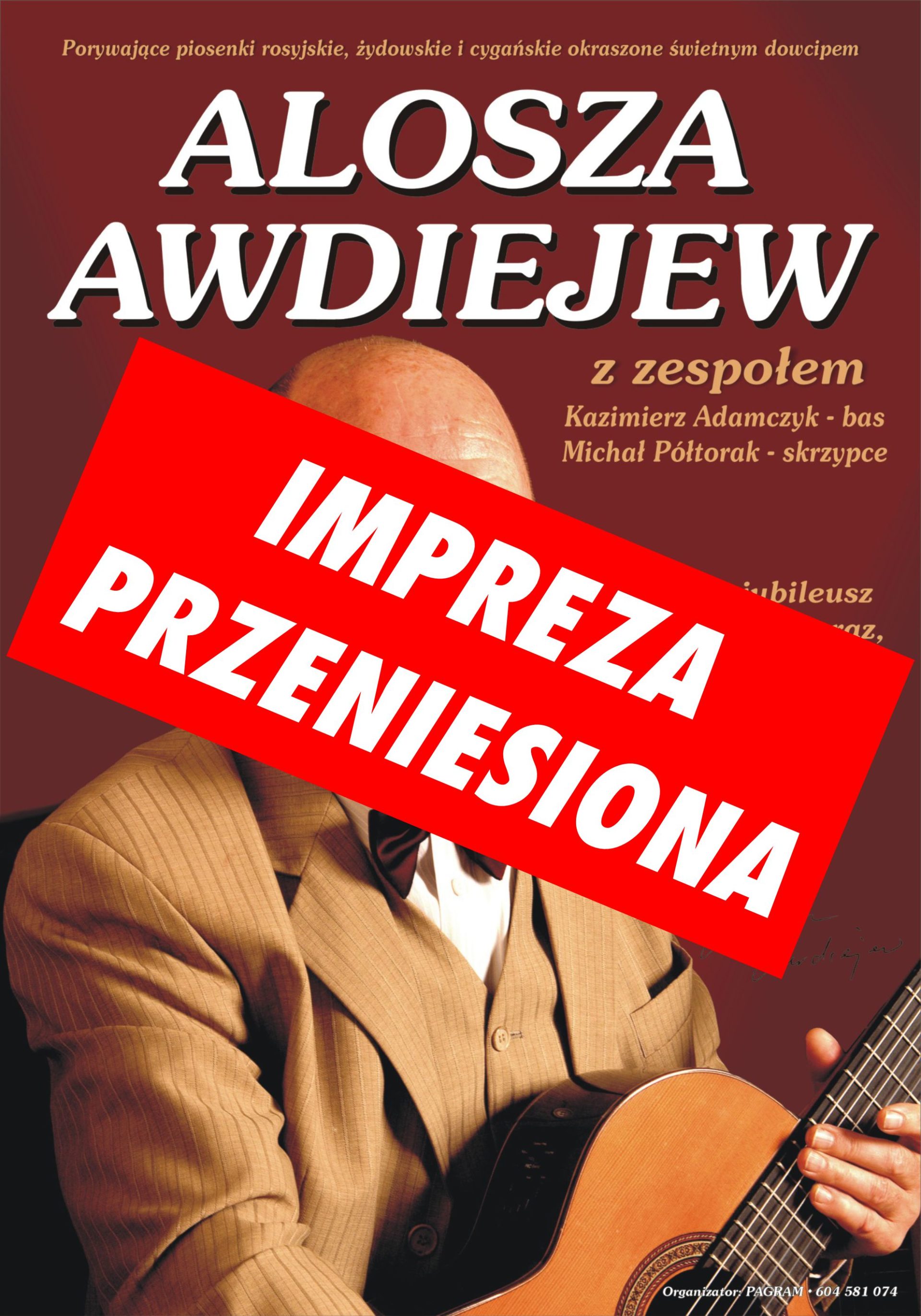Alosza Awdiejew z zespołem