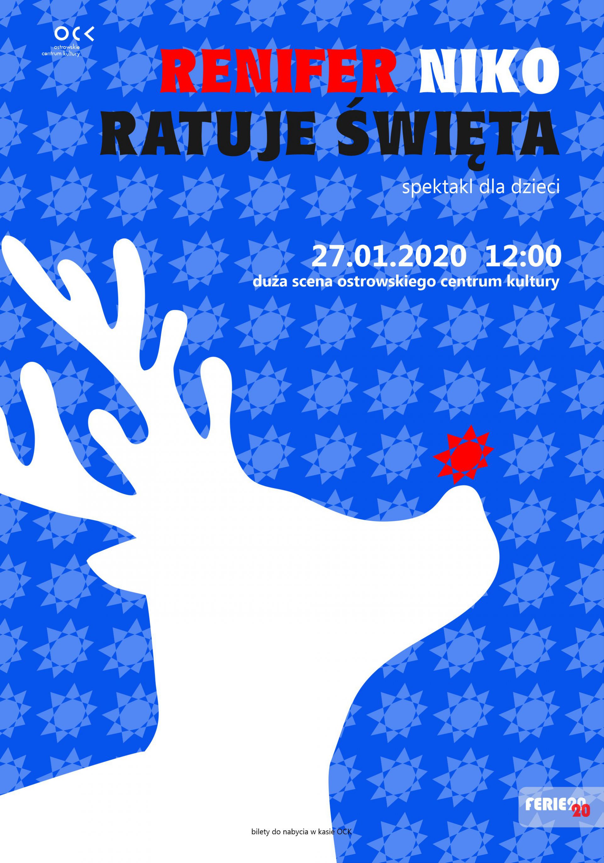 Renifer Niko ratuje święta – spektakl