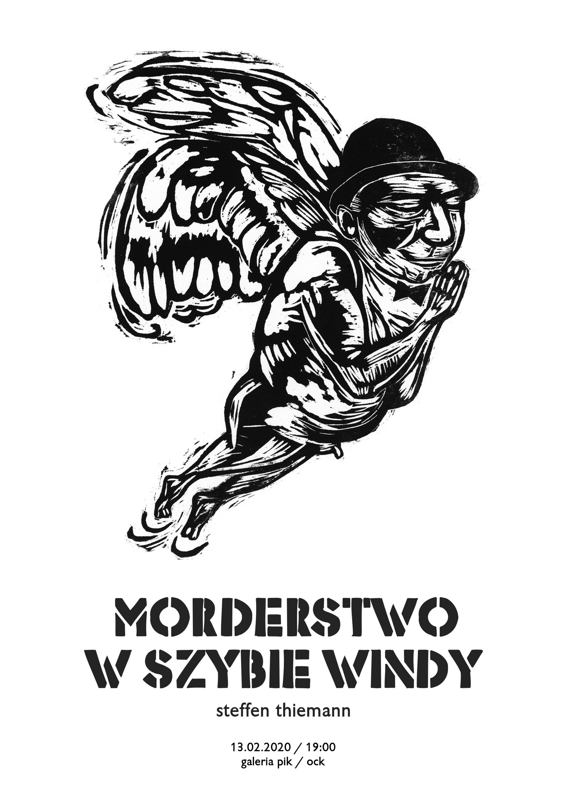 Steffen Thiemann. Morderstwo w szybie windy. Drzeworyty