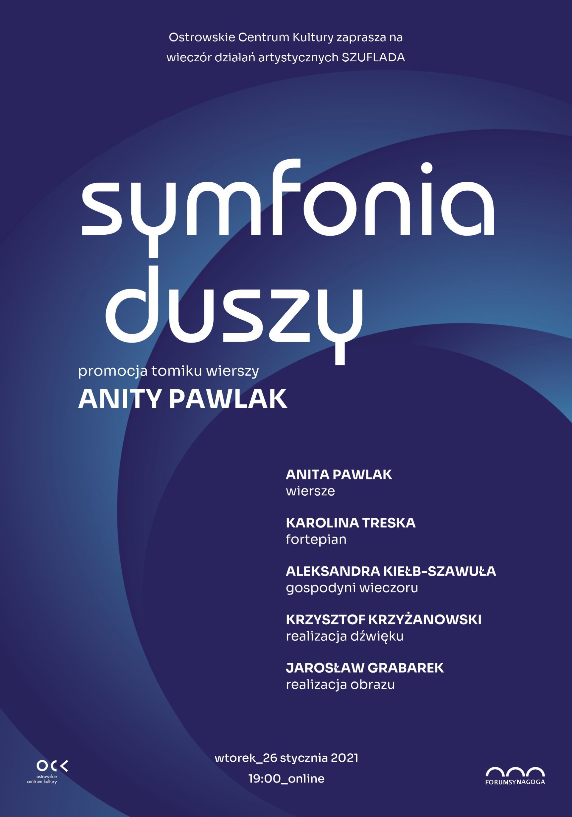Symfonia duszy | Anita Pawlak | Wieczór działań artystycznych Szuflada | online