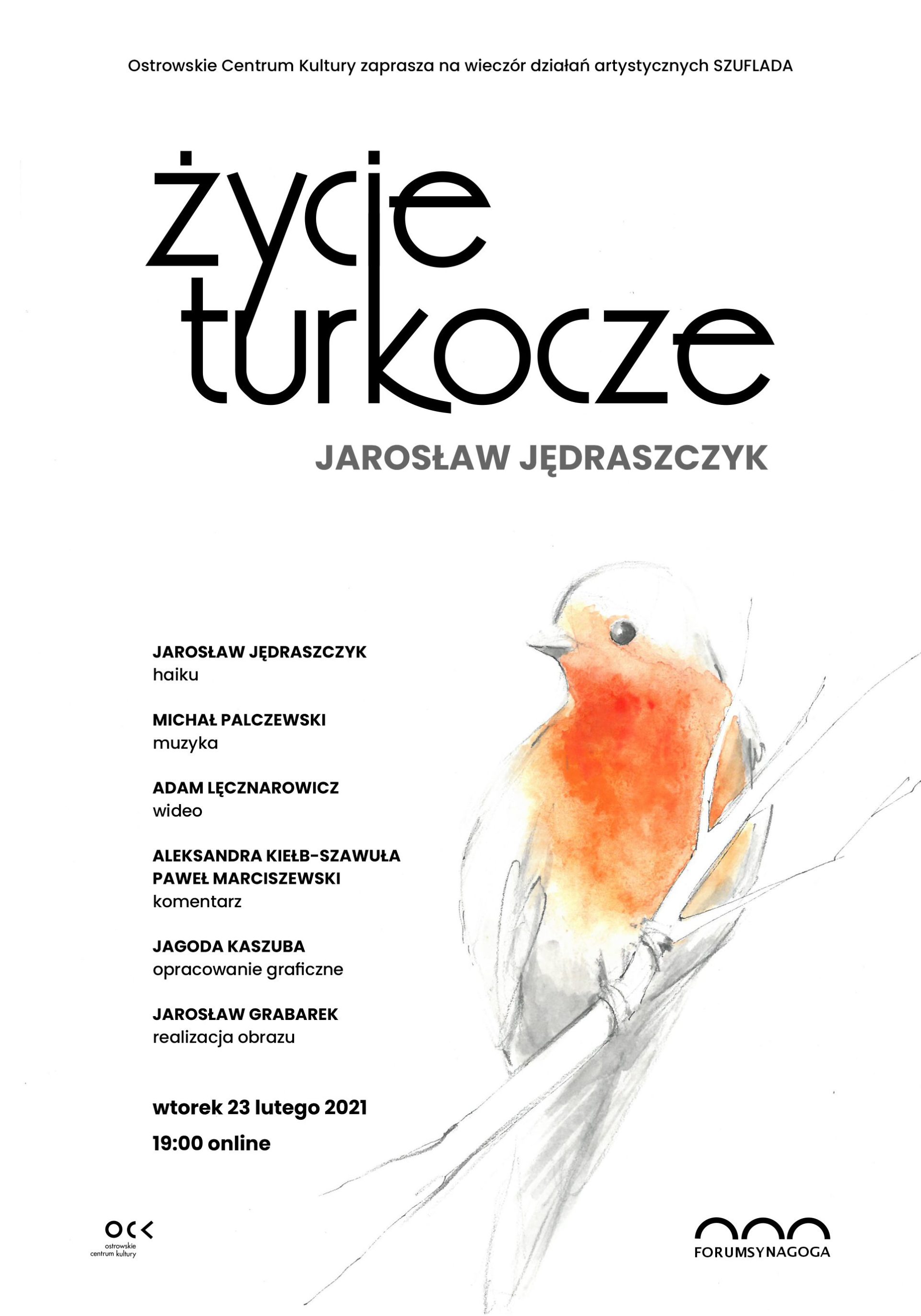 życie turkocze | Jarosław Jędraszczyk | Wieczór Działań Artystycznych Szuflada | online