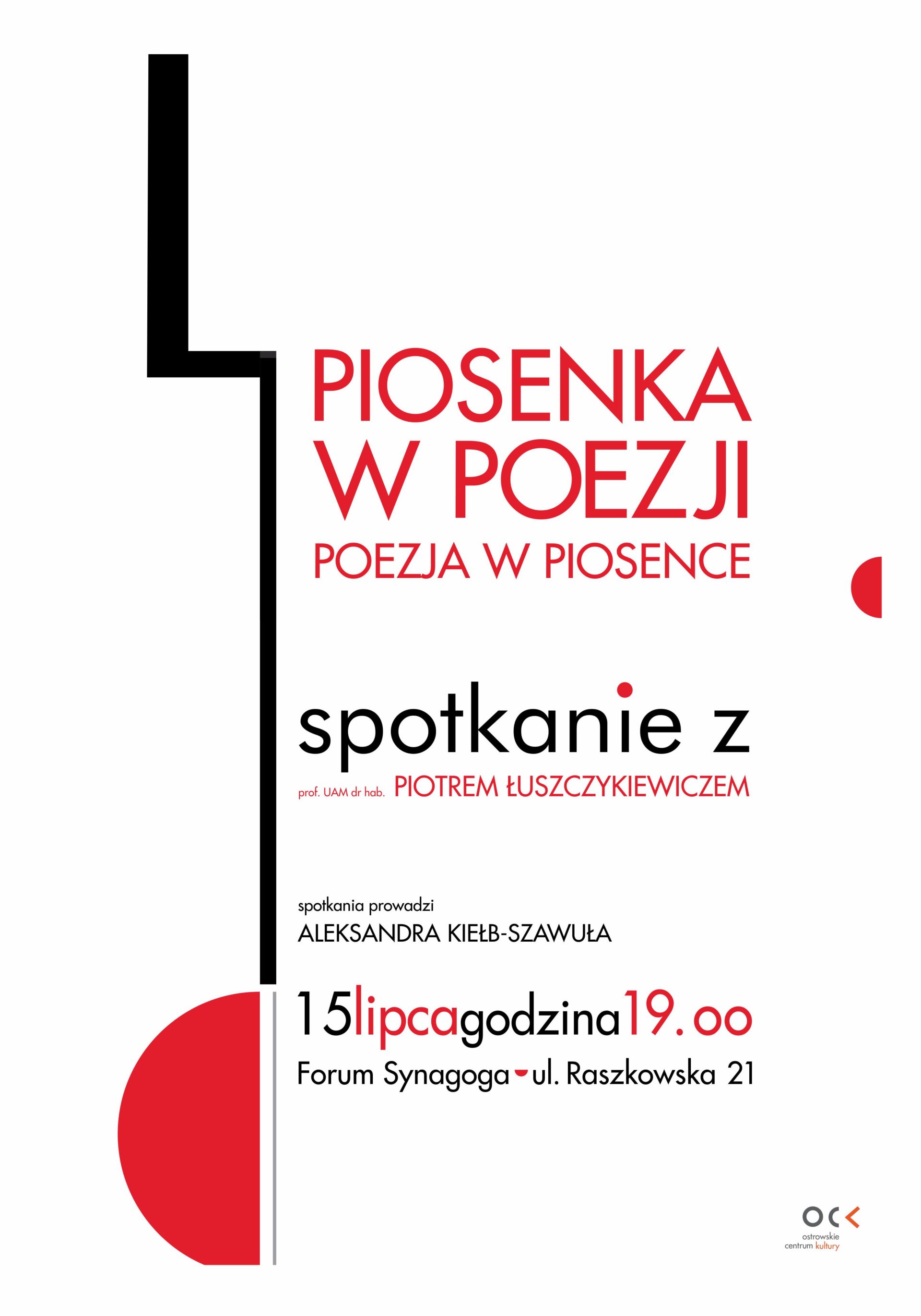 LITERATURA… | Piosenka w poezji – poezja w piosence