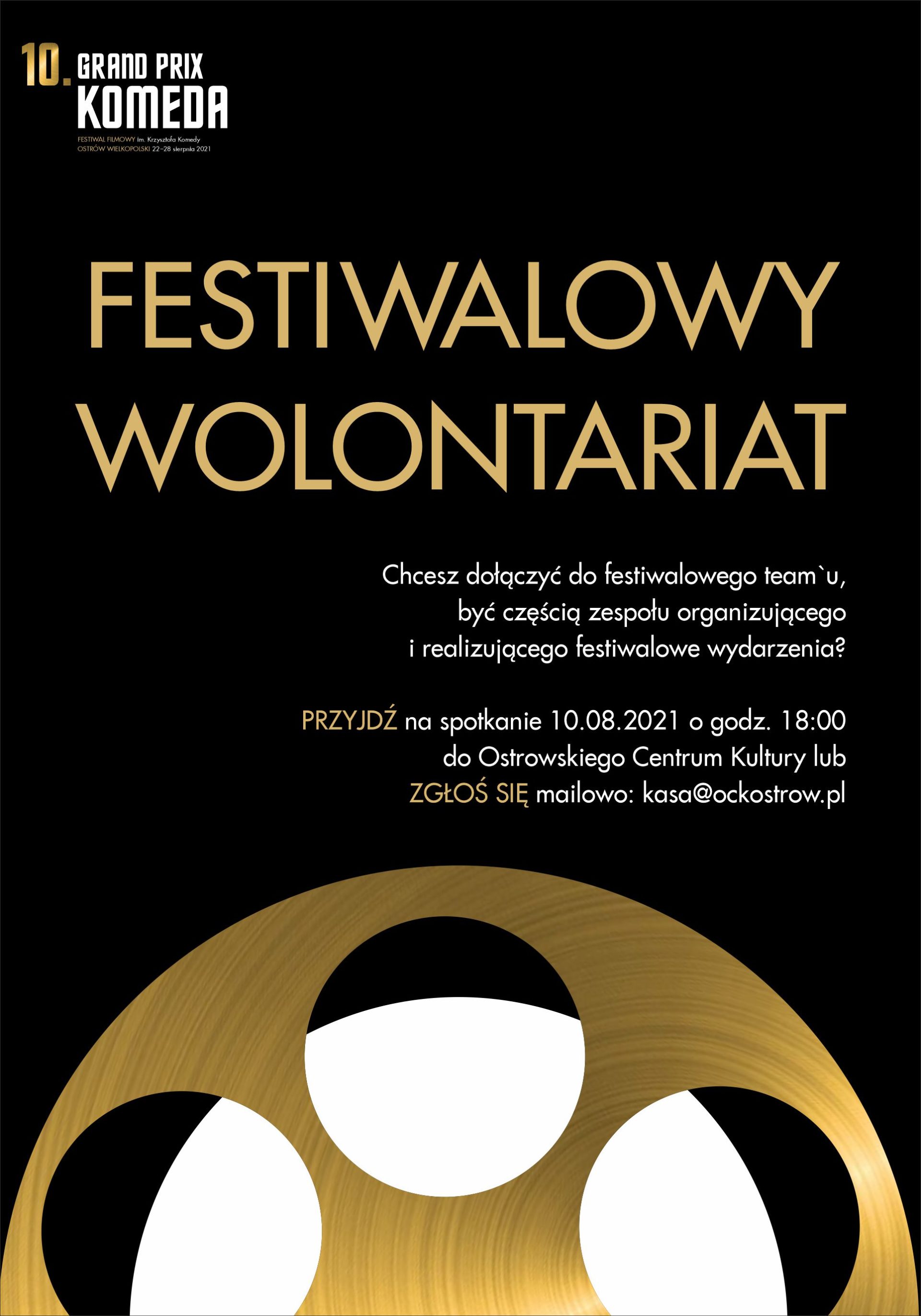 10. Grand Prix Komeda | Festiwalowy Wolontariat