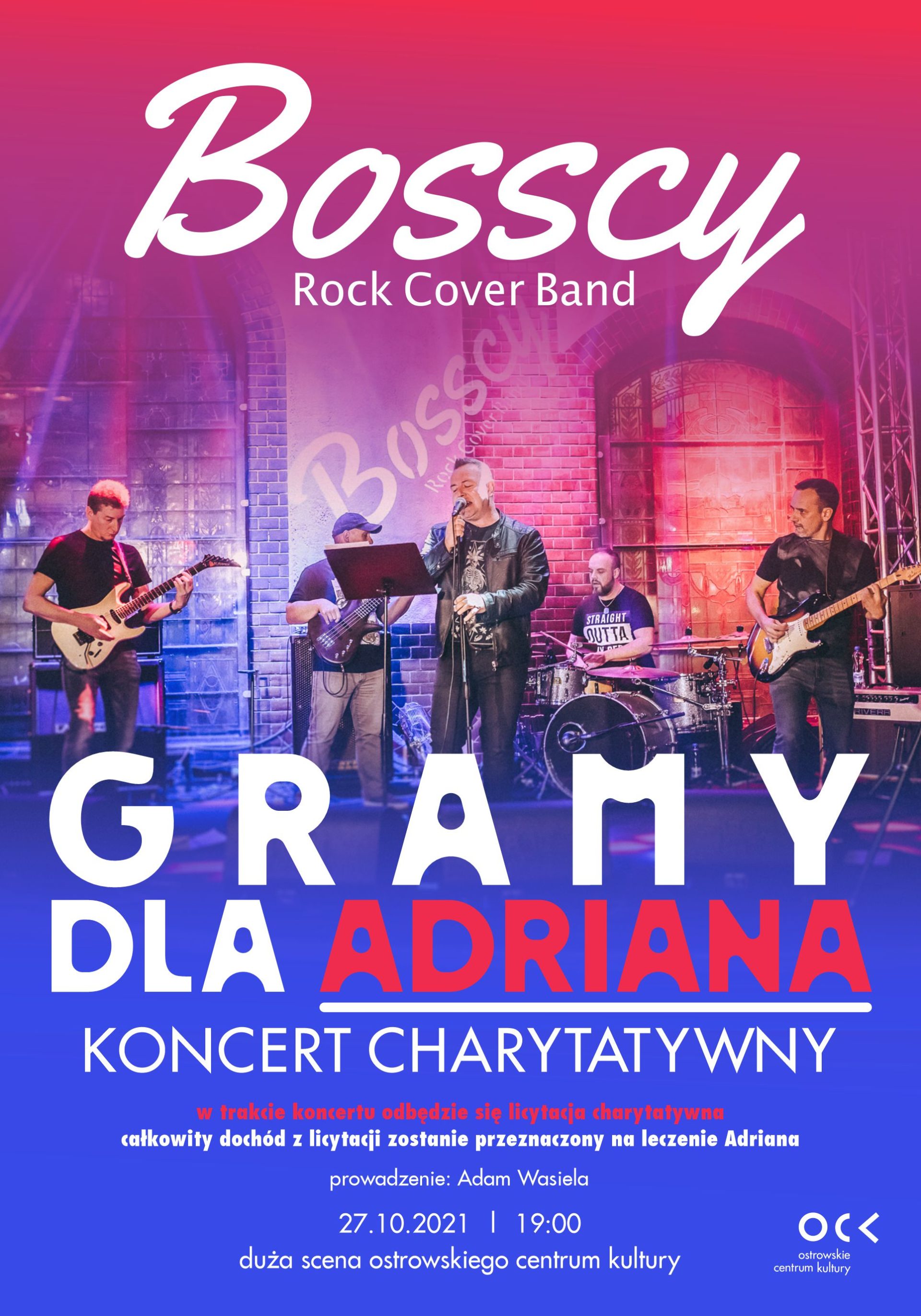 Charytatywny koncert dla Adriana