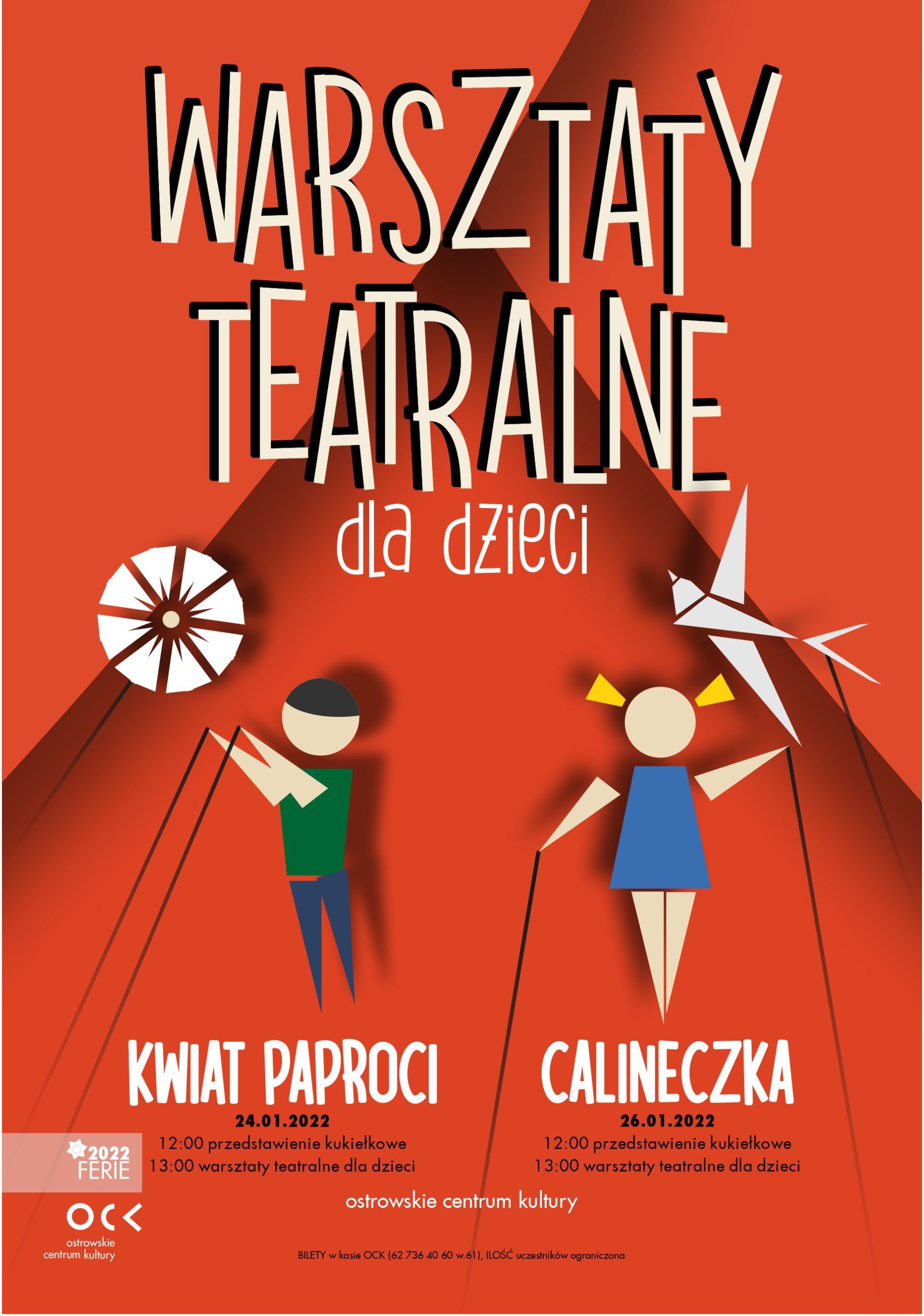 Ferie 2022 | Kwiat paproci | spektakl i warsztaty teatralne dla dzieci