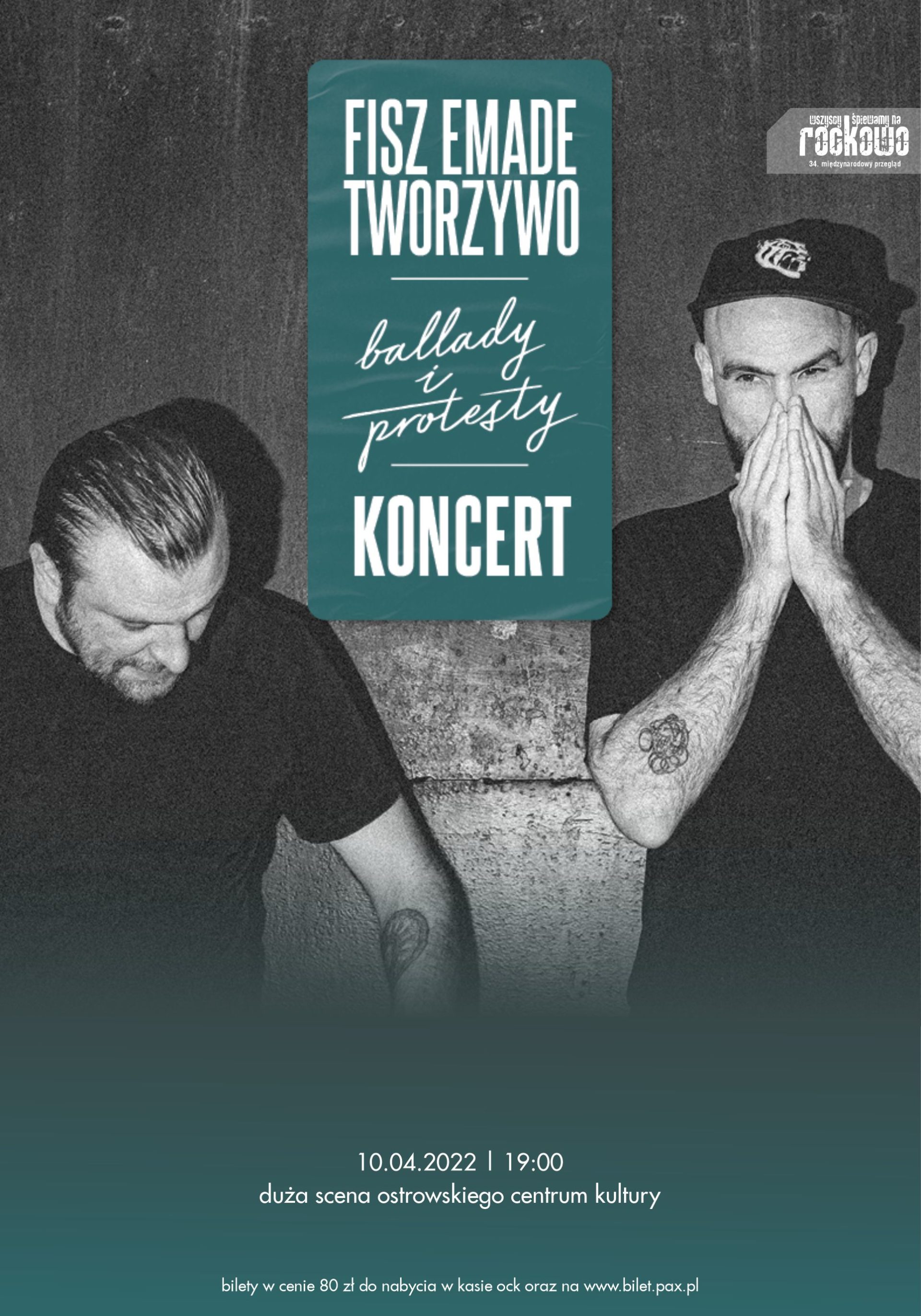 34. WŚnR | Fisz Emade Tworzywo | Ballady i protesty