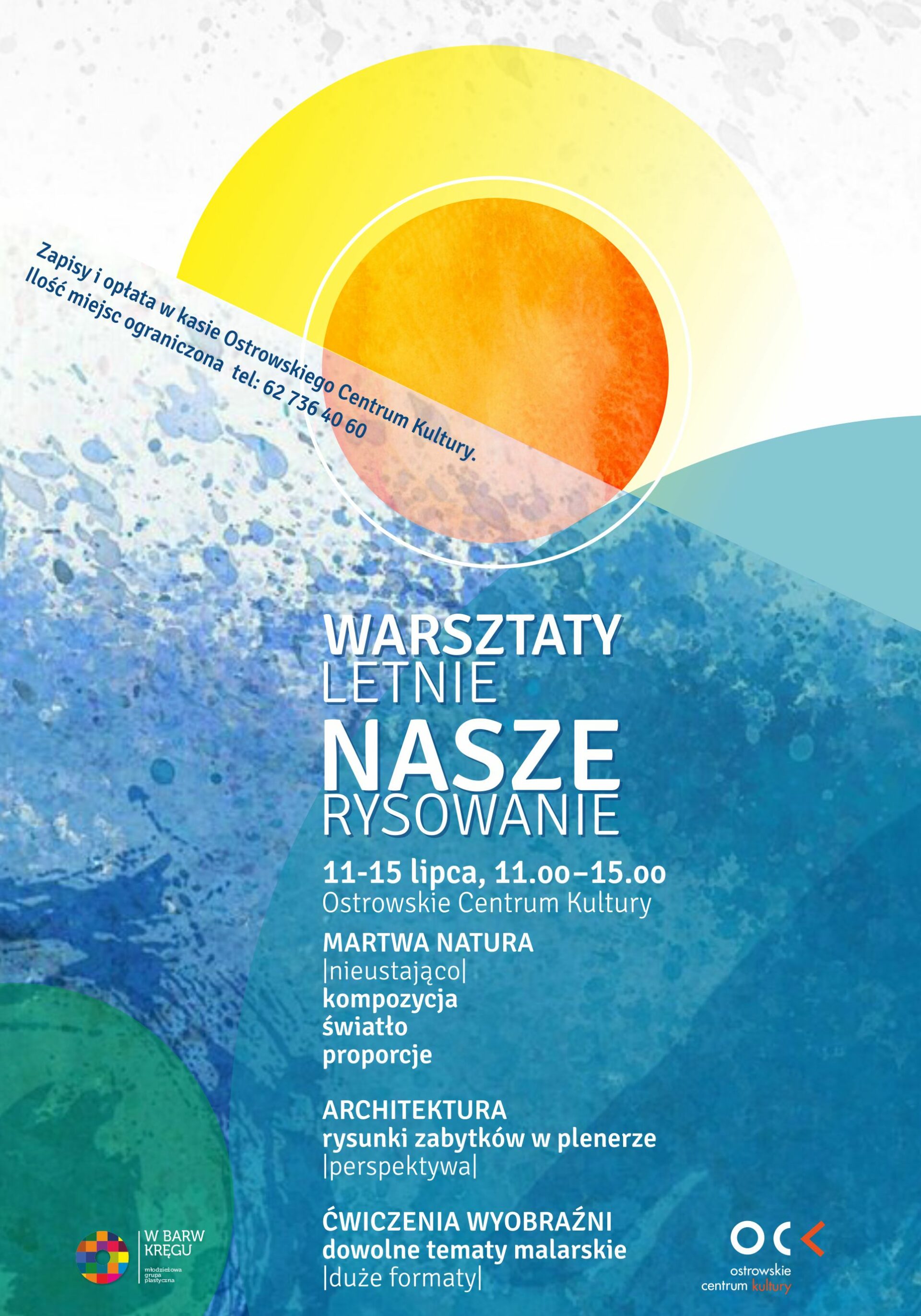 Warsztaty letnie – NASZE RYSOWANIE