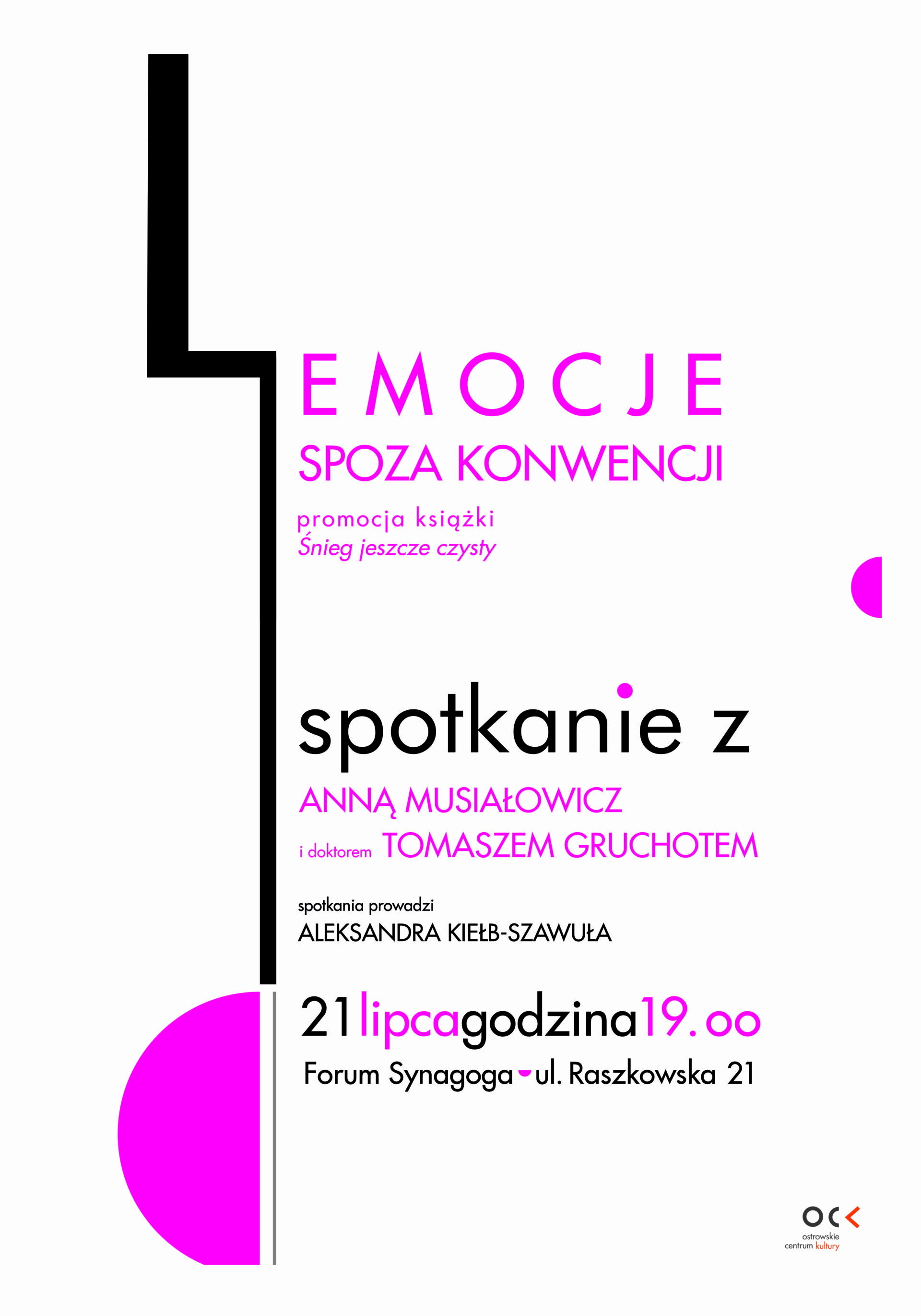 Literatura… | Emocje spoza konwencji. Promocja książki Anny Musiałowicz