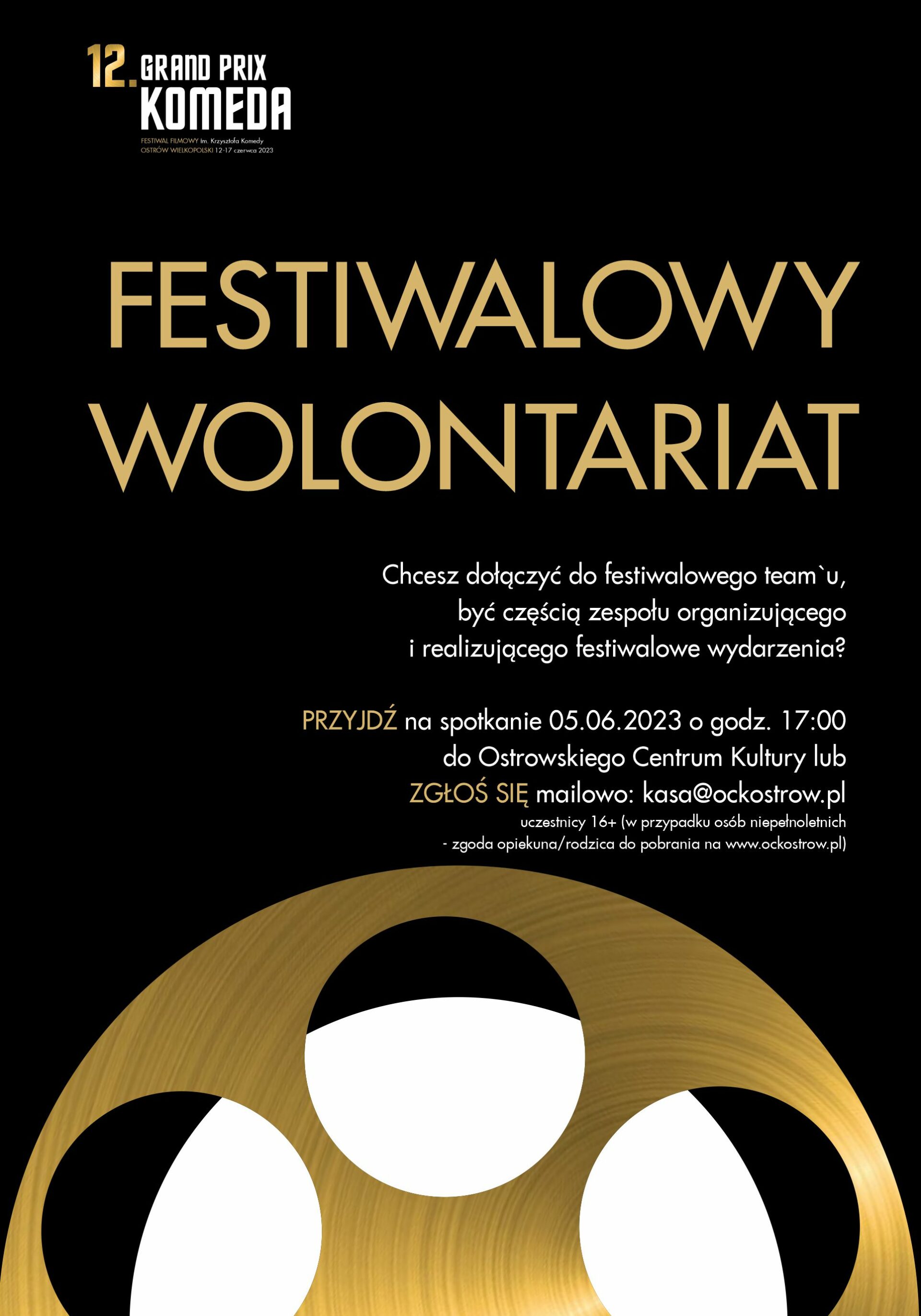 12. Grand Prix Komeda | Festiwalowy wolontariat