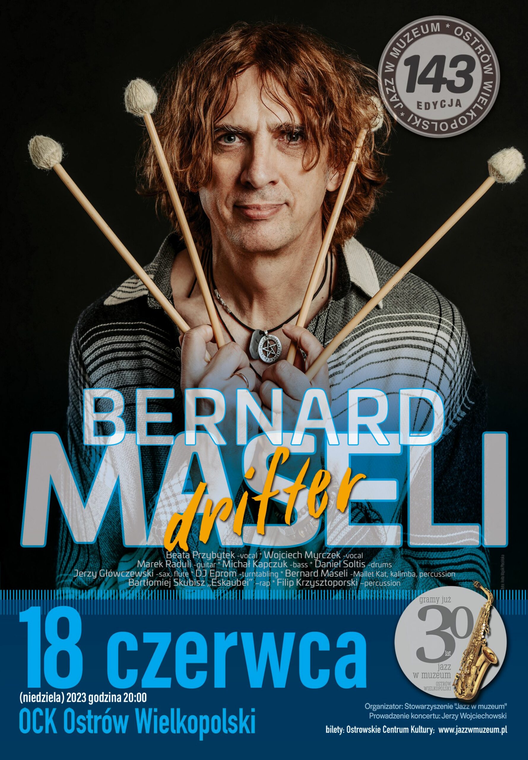 143. Jazz w Muzeum | BERNARD MASELI „DRIFTER”