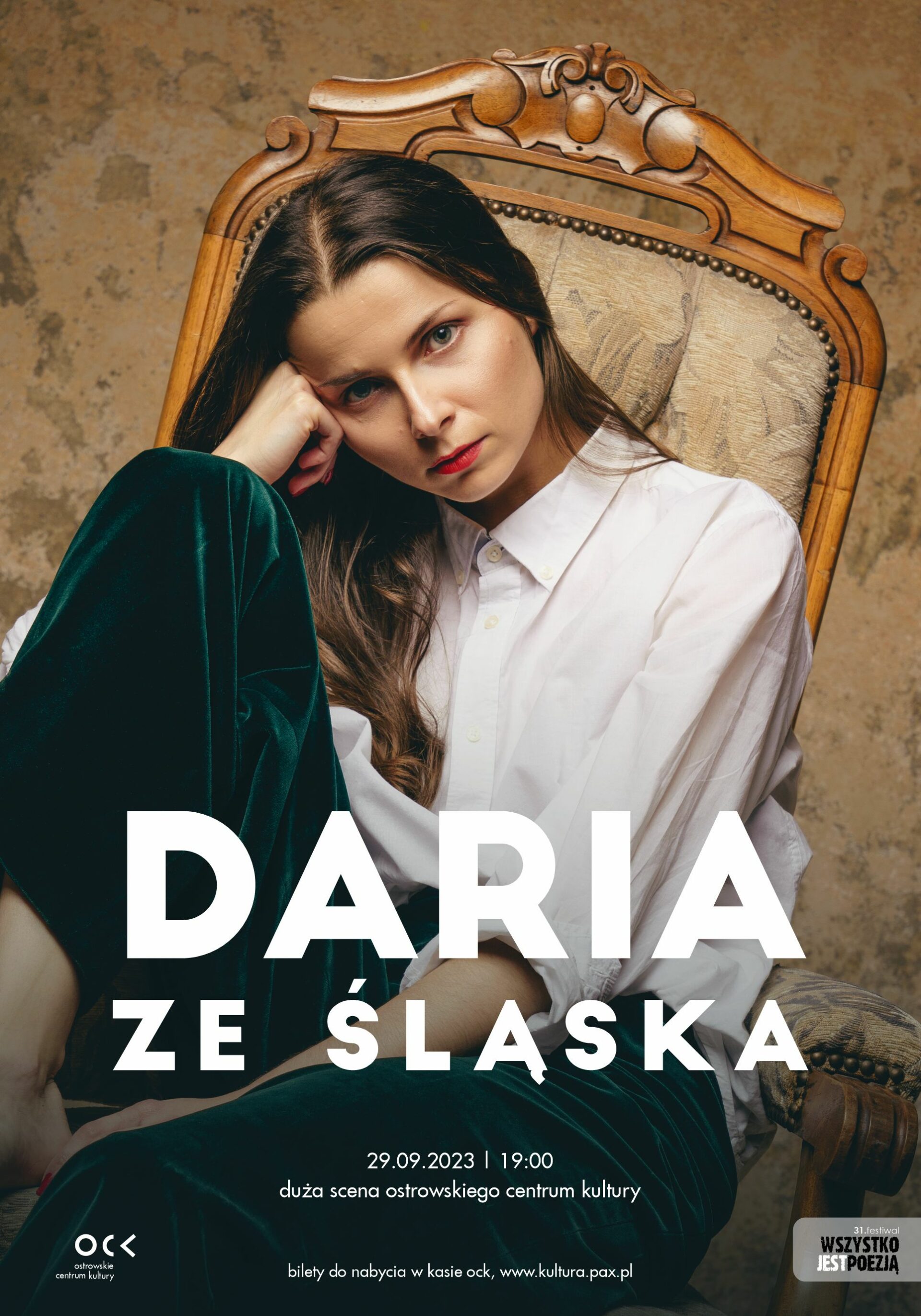 Daria ze Śląska | 31. Festiwal Wszystko Jest Poezją