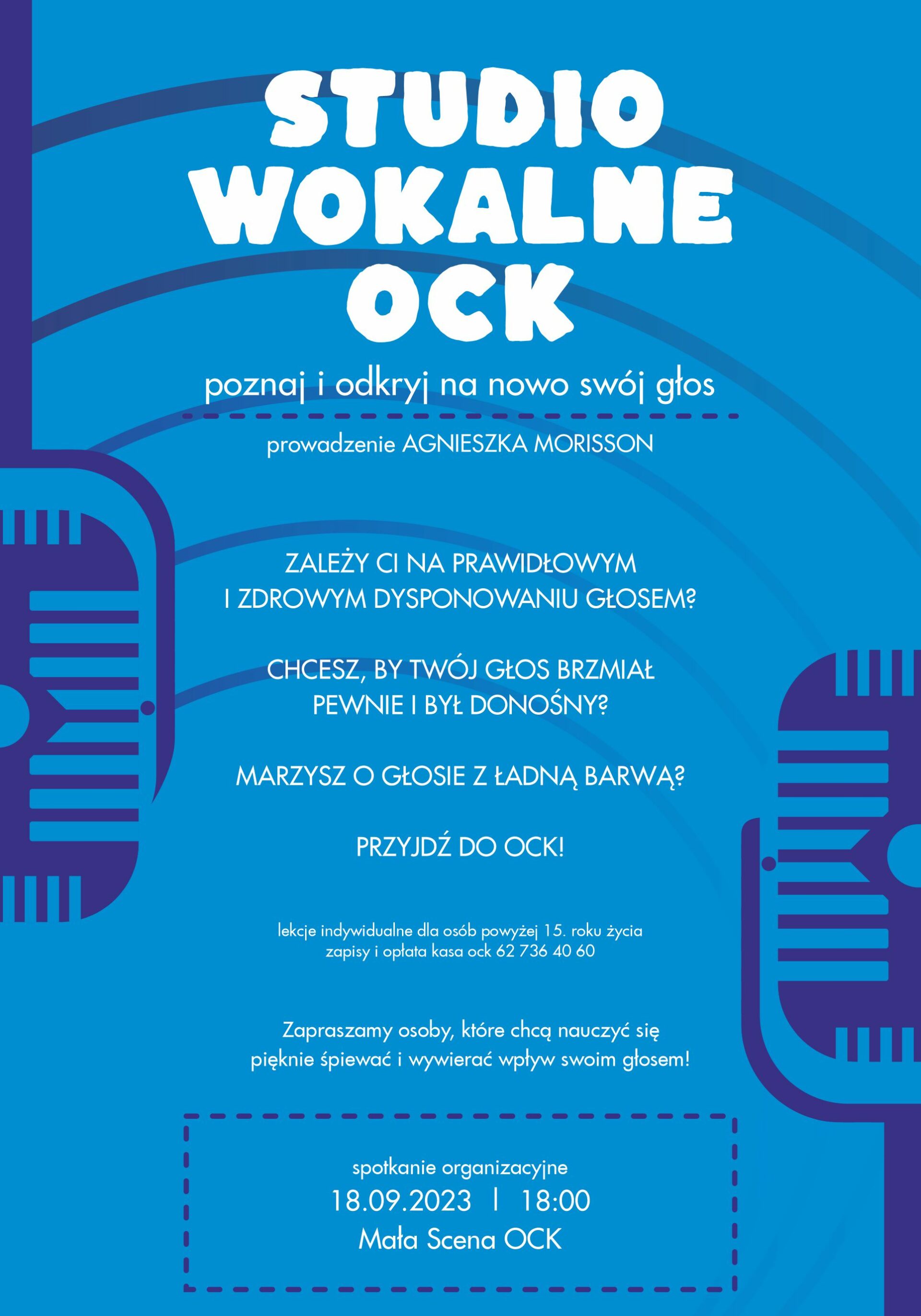 Studio Wokalne OCK | spotkanie organizacyjne