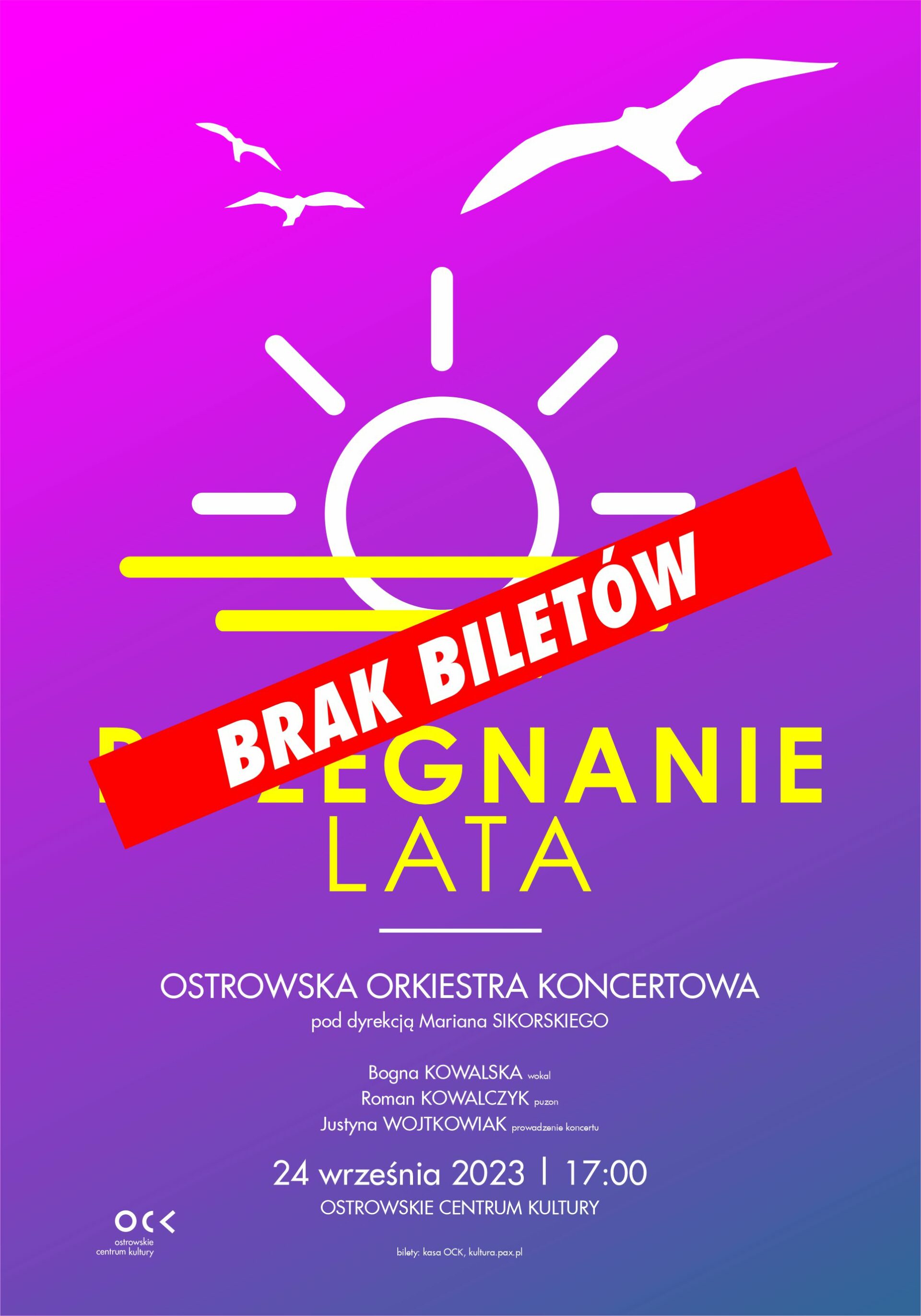 Ostrowska Orkiestra Koncertowa. Pożegnanie lata