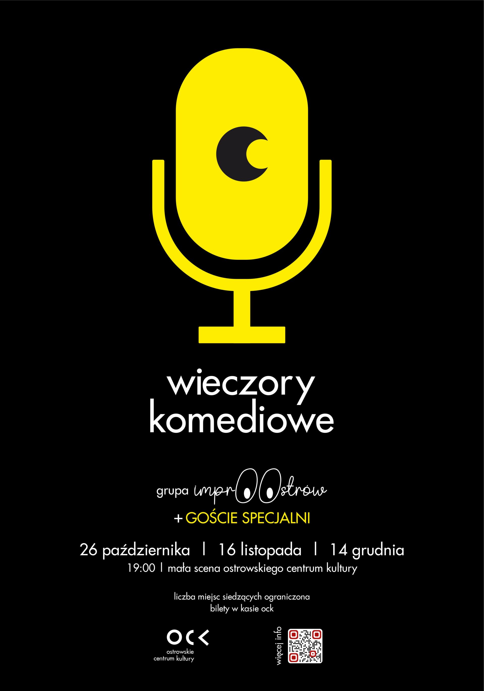 WIECZORY KOMEDIOWE | IMPROOSTRÓW + GOŚCIE SPECJALNI