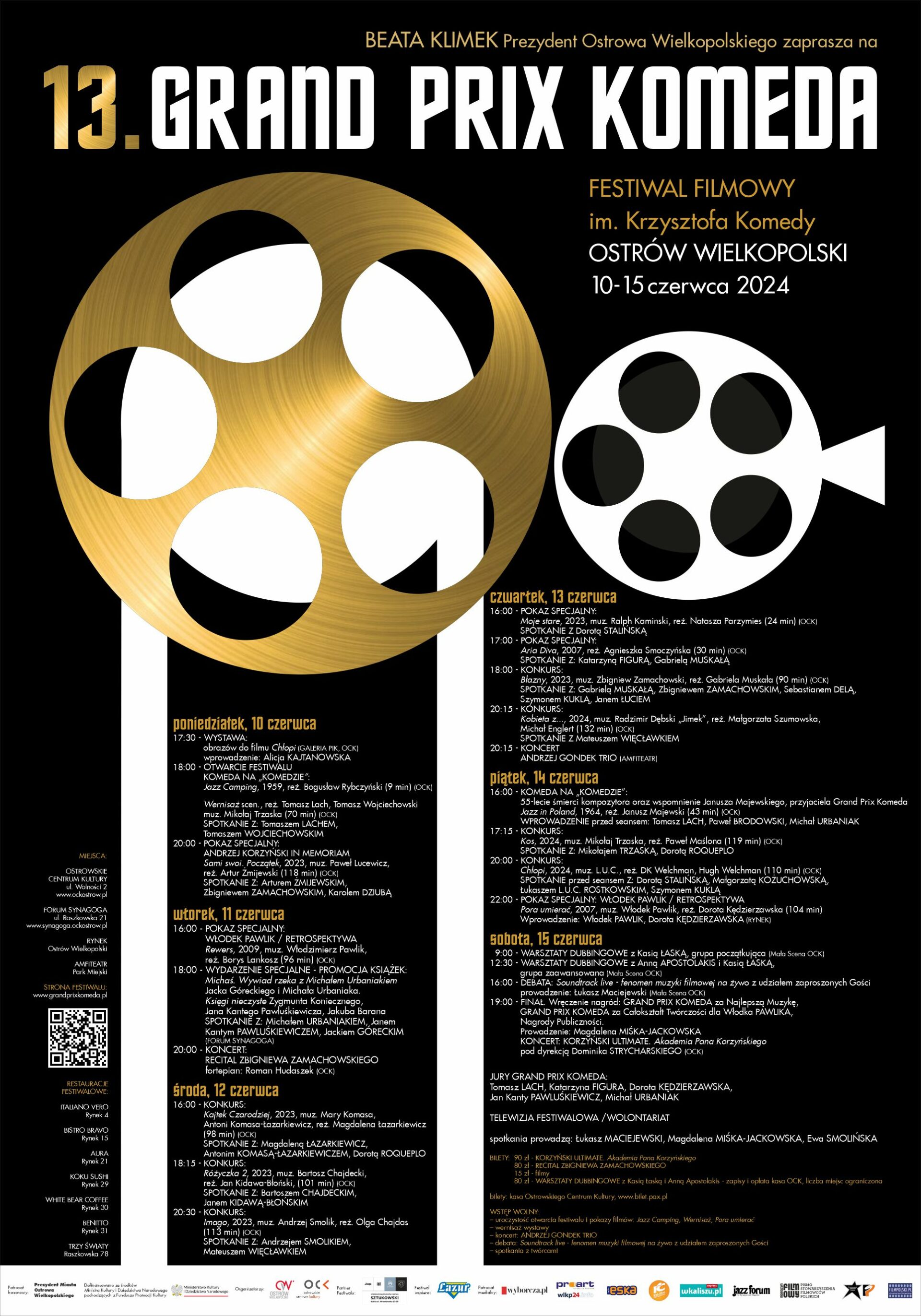 13. Grand Prix Komeda | Program