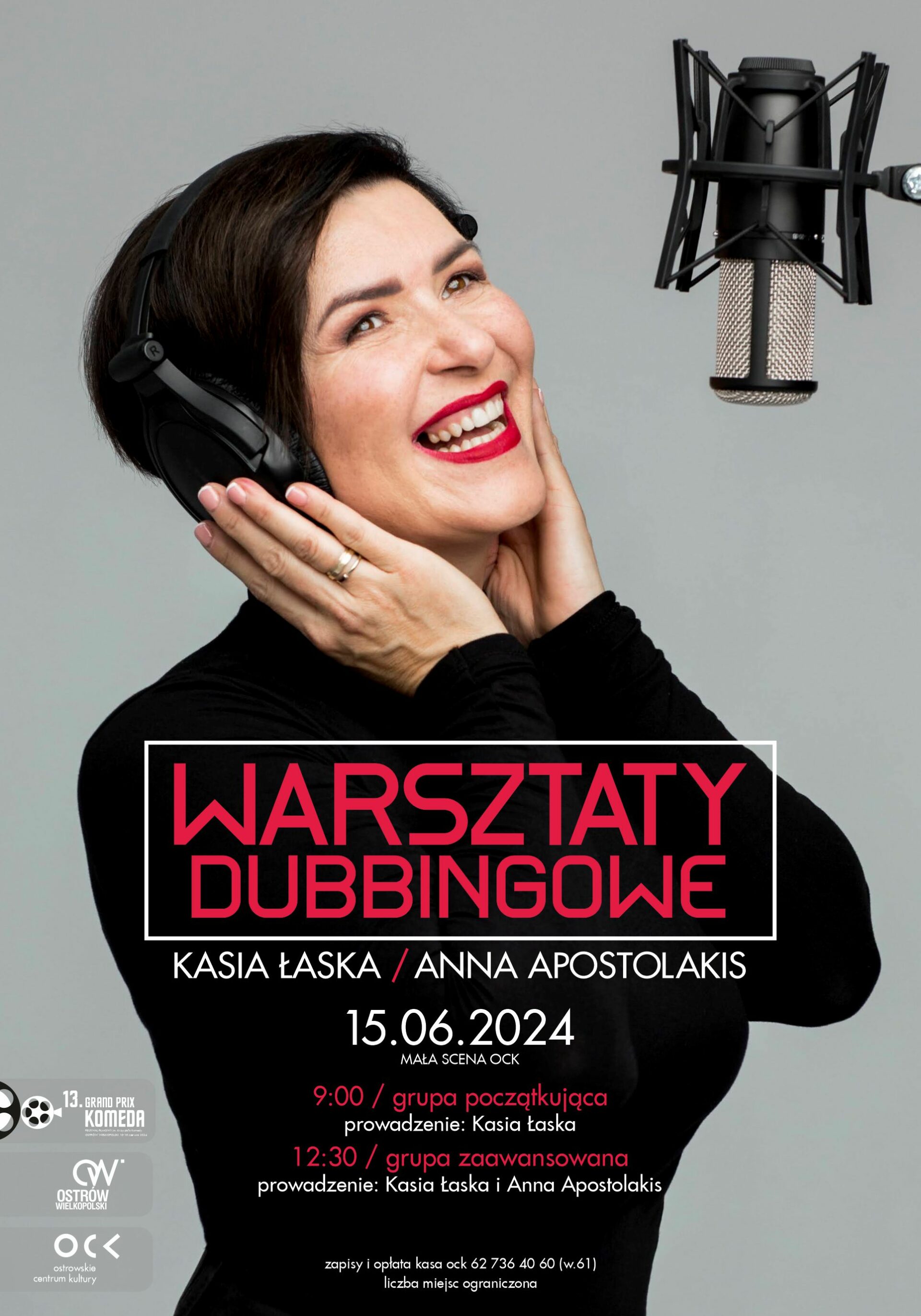 13. Grand Prix Komeda | Warsztaty dubbingowe | Kasia Łaska i Anna Apostolakis
