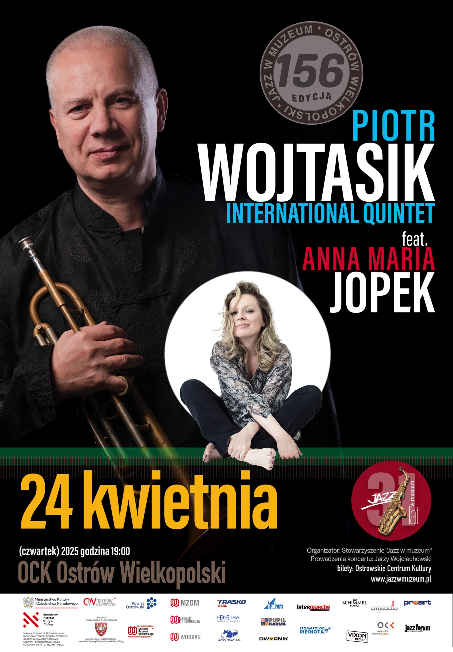 156. Jazz w Muzeum | Piotr Wojtasik International Quintet feat. Anna Maria Jopek